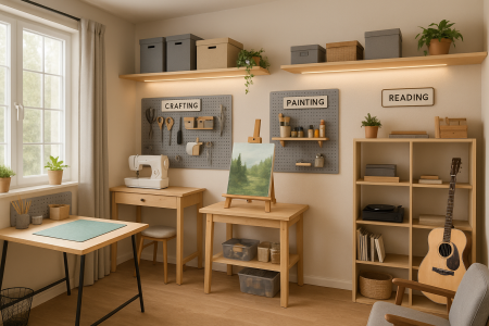 Cum să amenajez o cameră de hobby?